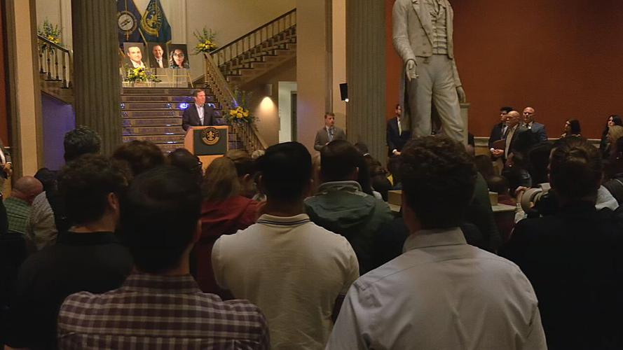 Old National Bank remembrance ceremony 4-10-24