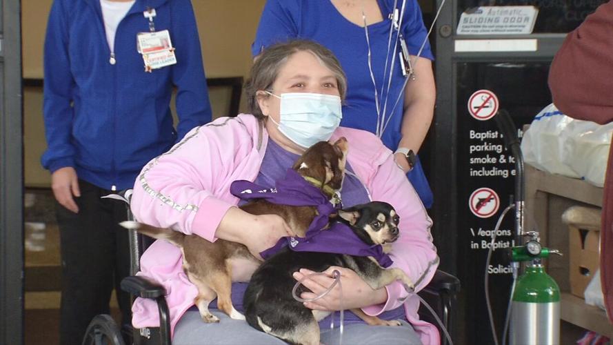 Brianna Heitzman, COVID-19 survivor, discharged from Baptist Health Louisville
