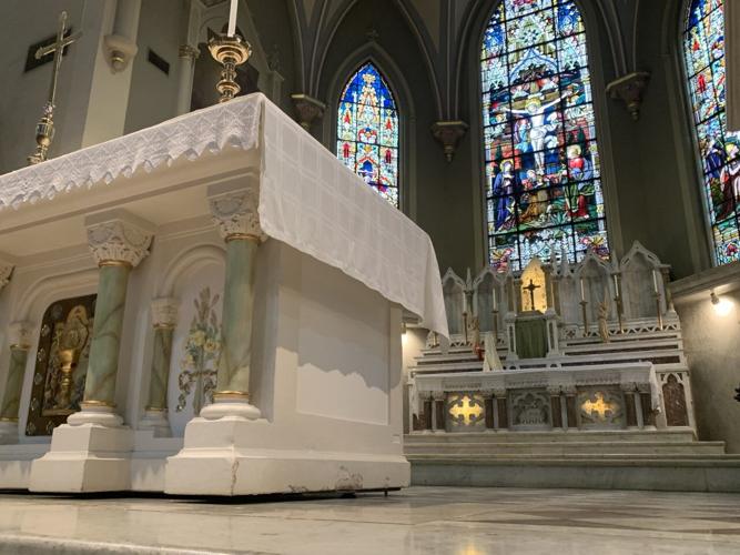 St. Martin Vandalized overnight Sunday