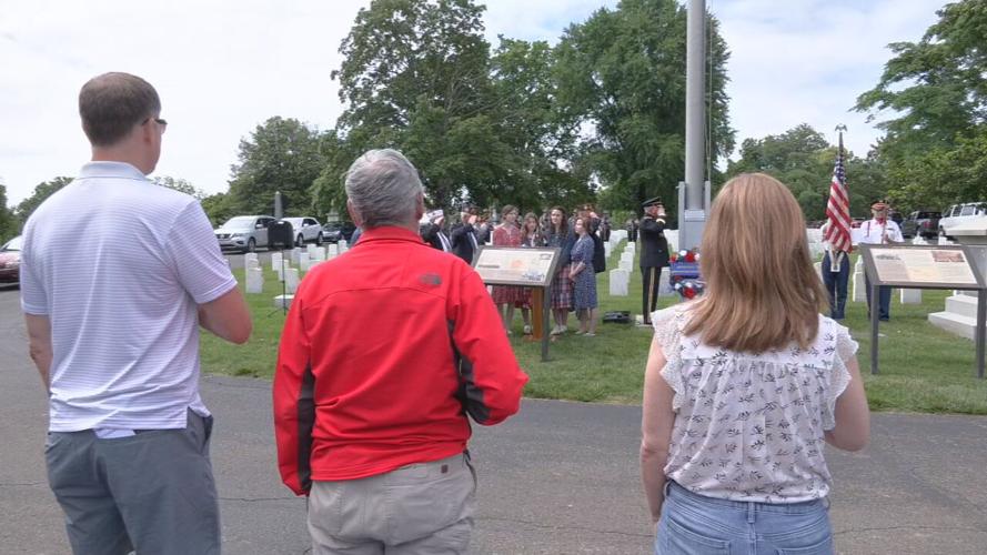Cave Hill Memorial Day ceremony 5-29-23