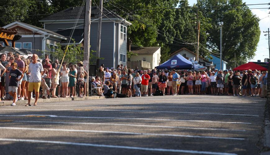 Stripes mark Hauck Way for Dainty Contest.JPG