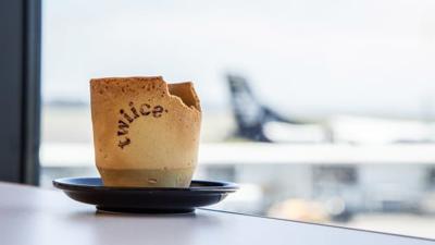 Twiice edible coffee cups