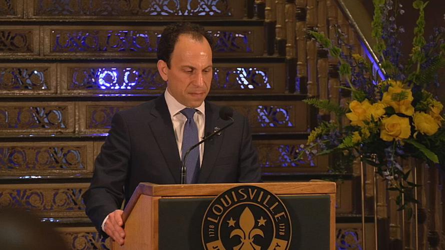 Greenberg at Old National Bank remembrance ceremony 4-10-24