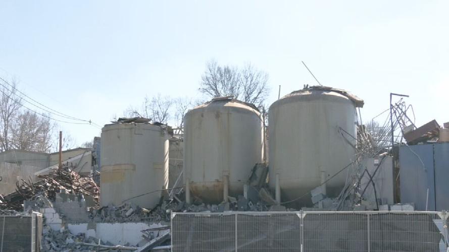 Givaudan site demolition drone 1-24-25