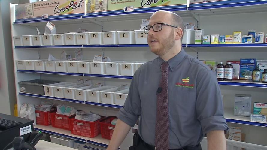 Chad Burks, a pharmacist with Westmoreland Pharmacy