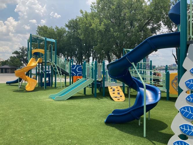 Ashland Park new accessible playground in Clarksville - 7.12.24