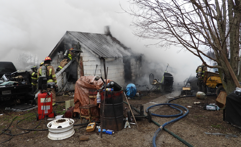 Fatal fire in Waddy, Kentucky