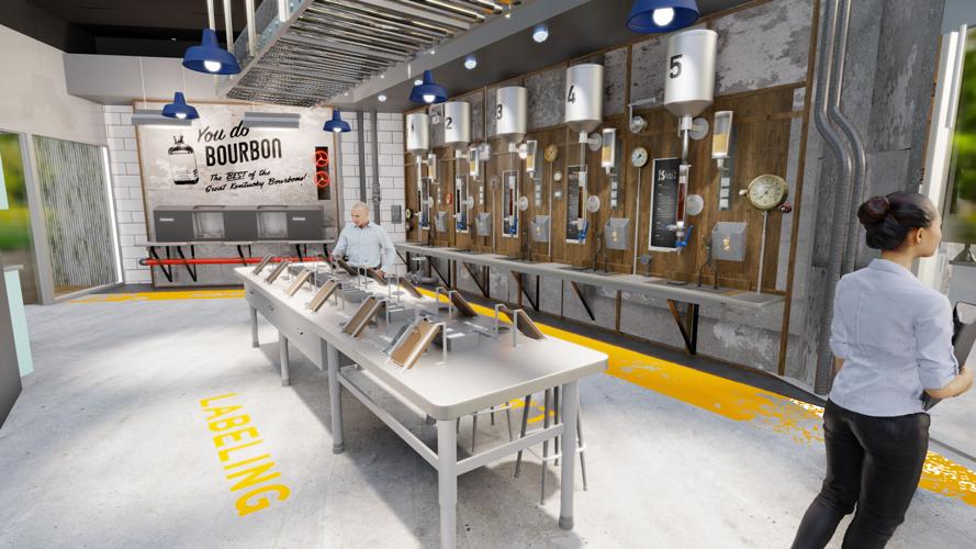 Bottling room at Heaven Hill