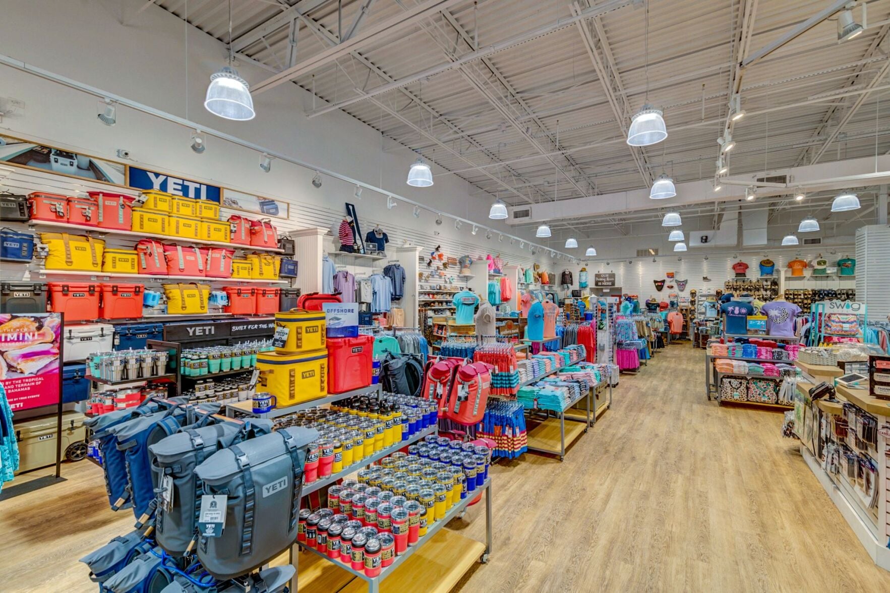 The inside of a Palmetto Moon store