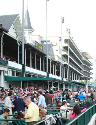 Twin Spires on Opening Night.JPG