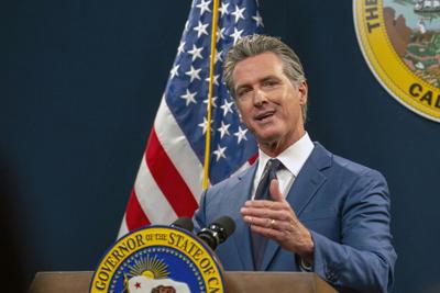 California Gov. Gavin Newsom 5-10-2024