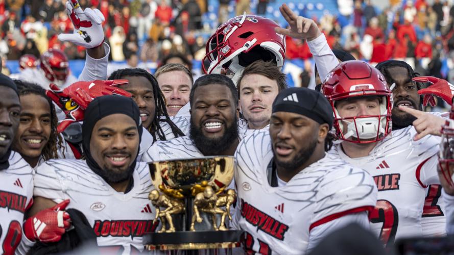 Louisville players celebrate