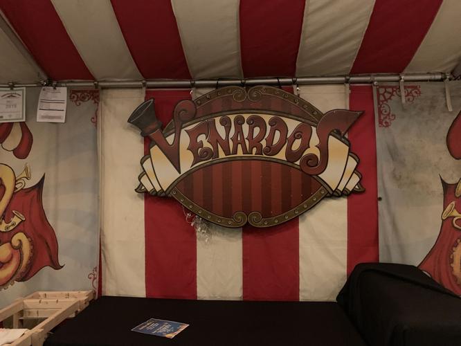 Venardos Circus Tent Interior