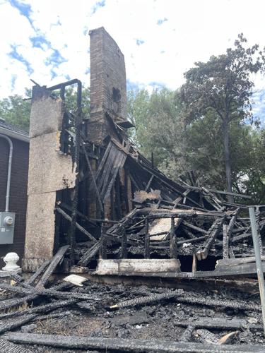 AFTERMATH OF PRENTICE STREET HOUSE FIRE