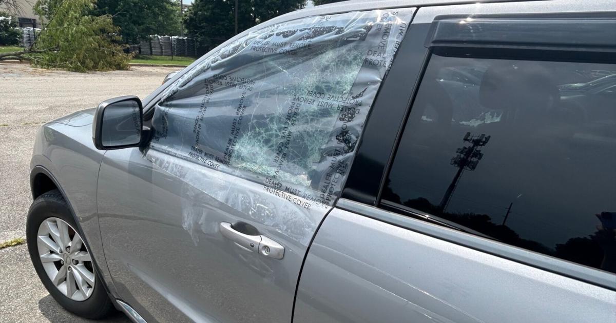 Dozens of cars damaged after thieves target Louisville dealership on Dixie Highway
