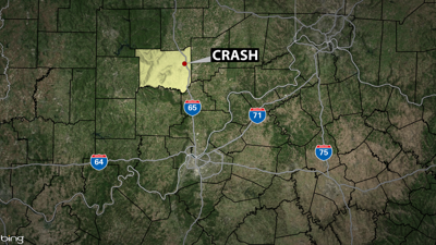 MAP: Jackson County, Indiana crash map