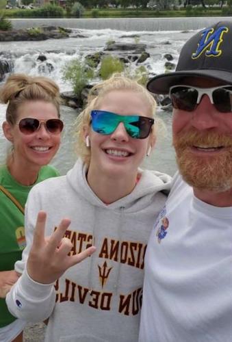 Amy, Ava and Trey Jones