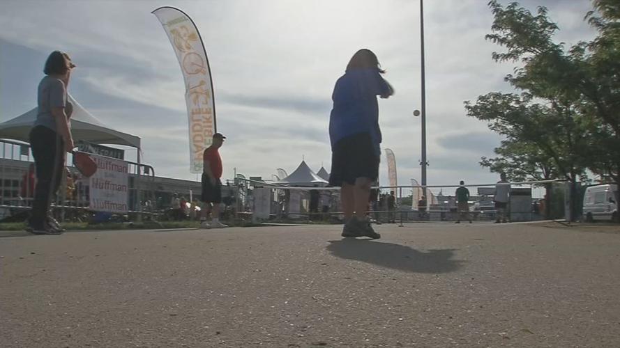 Pickleball at Hike, Bike and Paddle event