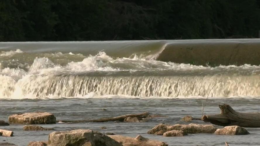 Seymour dam on East Fork of White River - 9.3.24