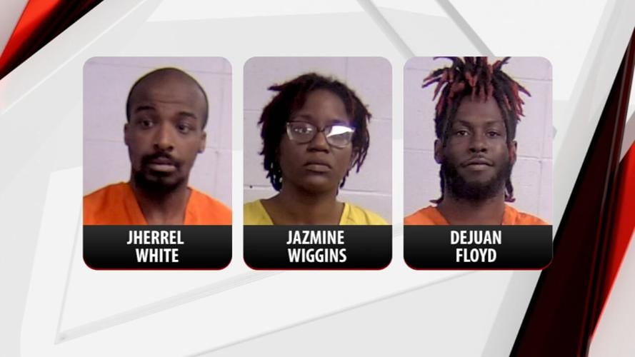 Jherrel White, Jazmine Wiggins and Dejuan Floyd Jr.