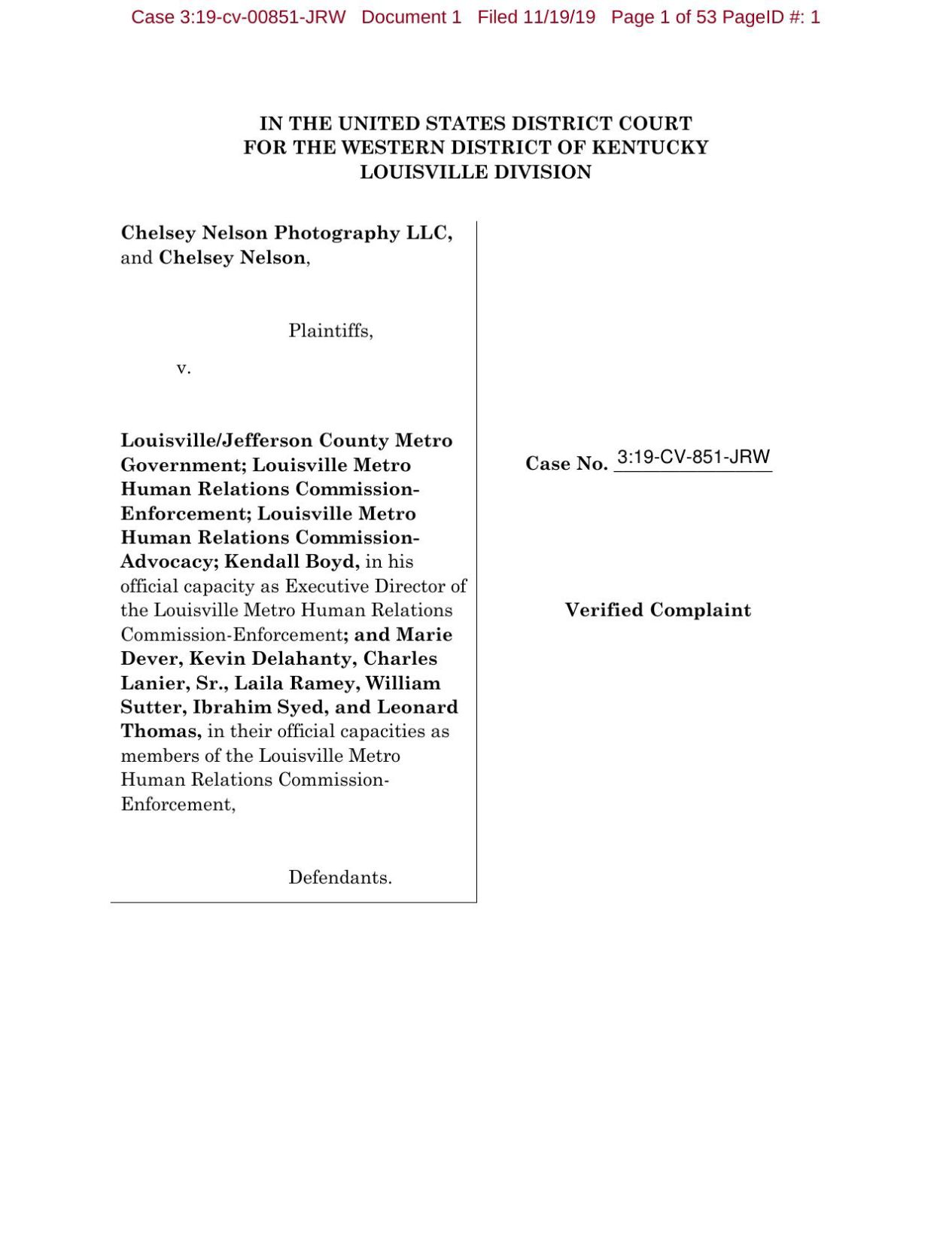 Chelsey Nelson Lawsuit