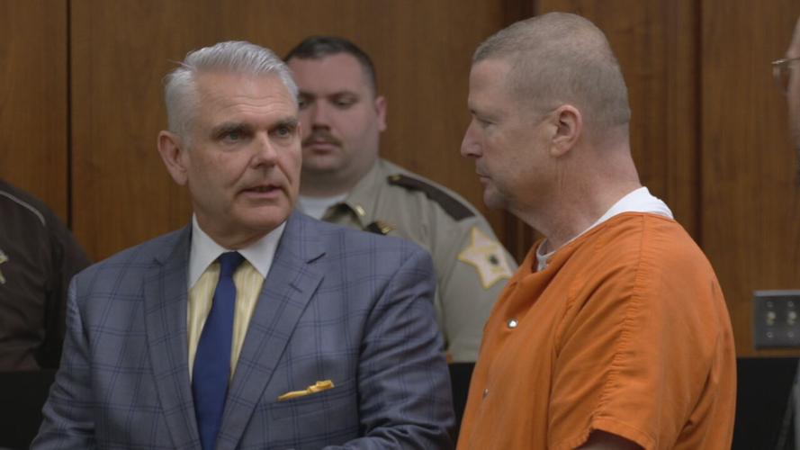 Jamey Noel in court with Larry Wilder