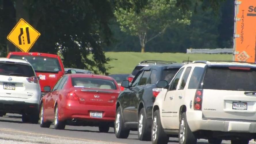 WDRB file image of traffic after the 2017 solar eclipse