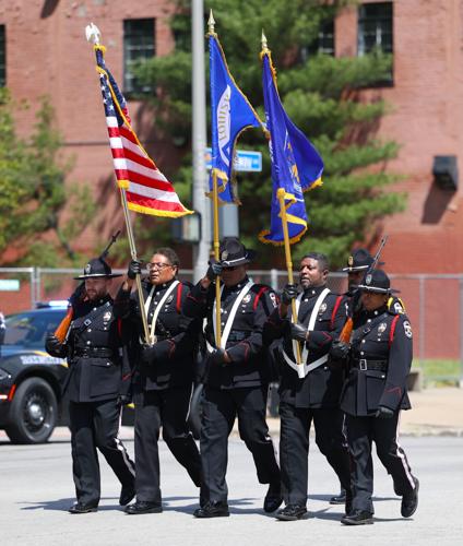 LMPD carries flags at parade.JPG