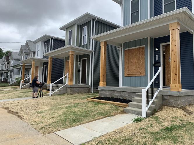 Affordable housing built by REBOUND, Inc. in Louisville's Russell neighborhood