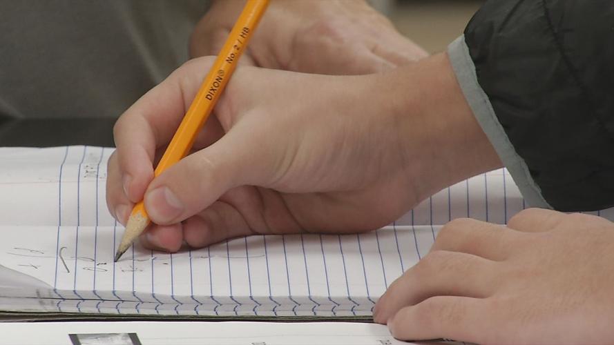 Generic student writing