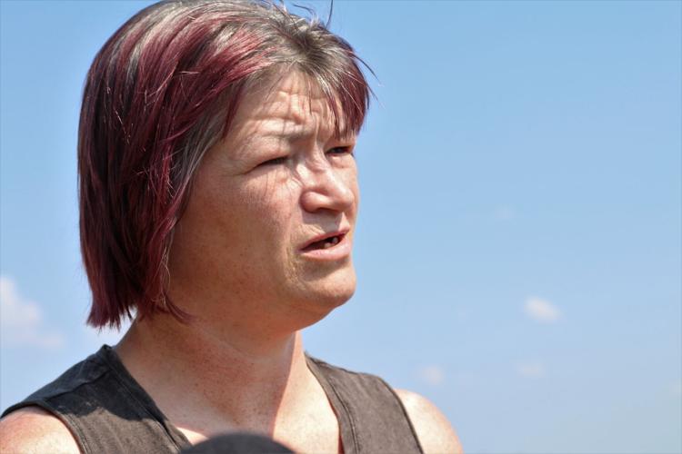 Geradline Dawson UPS package handler