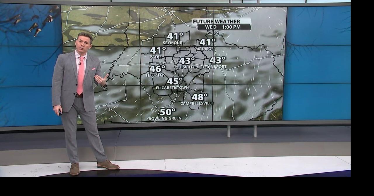 Jude Redfield's Tuesday morning forecast Weather