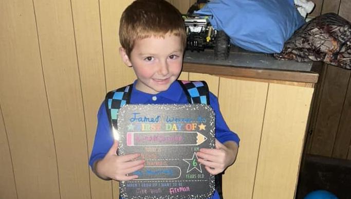 BACK TO SCHOOL - DANIELLE SWARTZ - 1ST DAY SON KINDERGARTEN.jpg