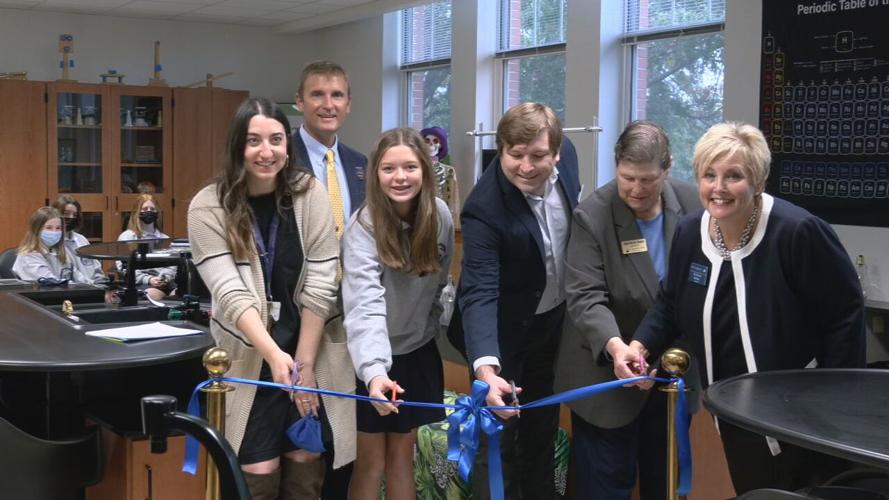 Sacred Heart Science Lab Ribbon Cutting