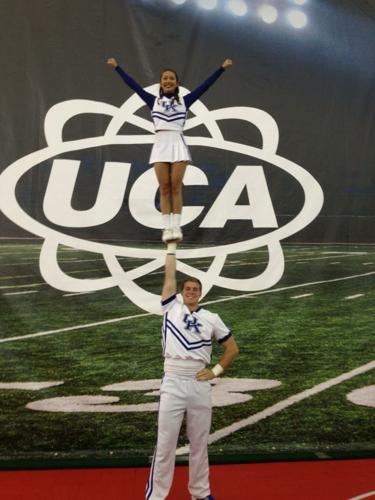 Ezekiel Robertson UK cheer at UCA