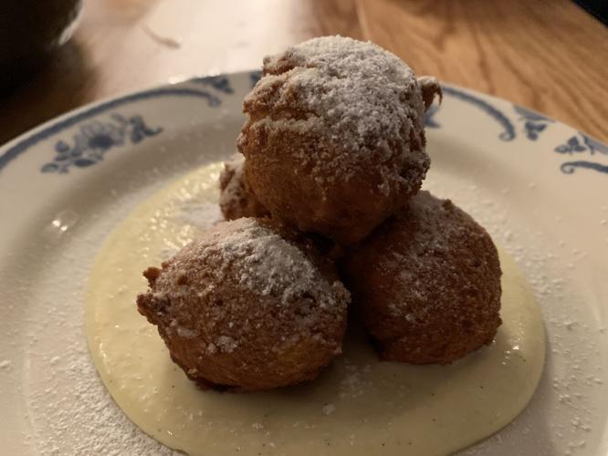 Sweet potato calas at North of Bourbon - Keith Kaiser