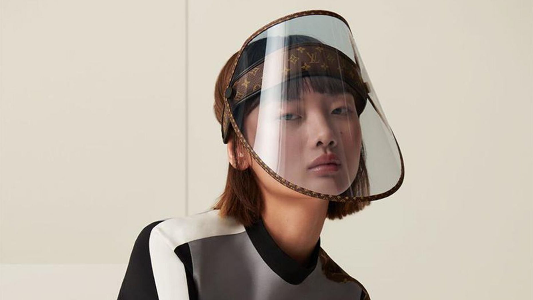 face shield gucci