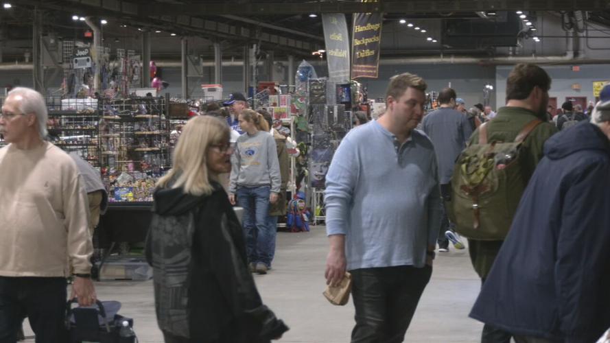 Attendees of the 50th annual Kentucky Flea Market