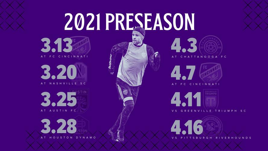 LouCity FC rolls out 8game preseason schedule heavy on MLS competition