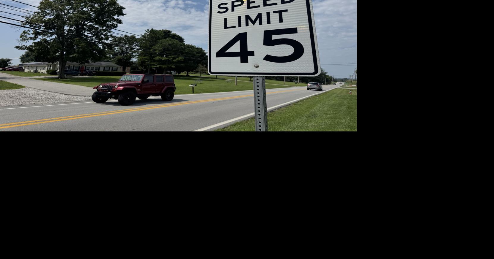 Speed limit lowered on KY 44 in Bullitt County after years of crashes