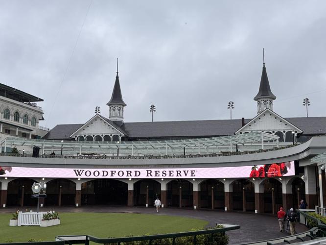 Paddock at Churchill Downs