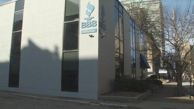 Better Business Bureau sign