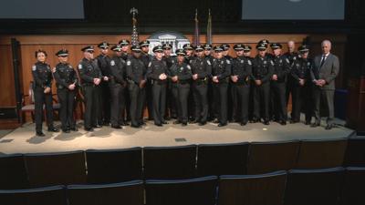 20 LMPD recruits graduate amid staffing shortage | News from WDRB ...
