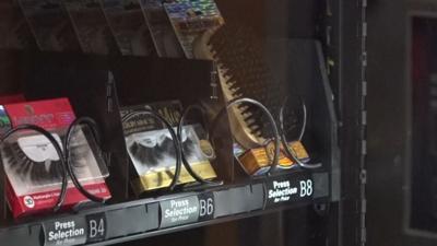 Vending machine at Berea College