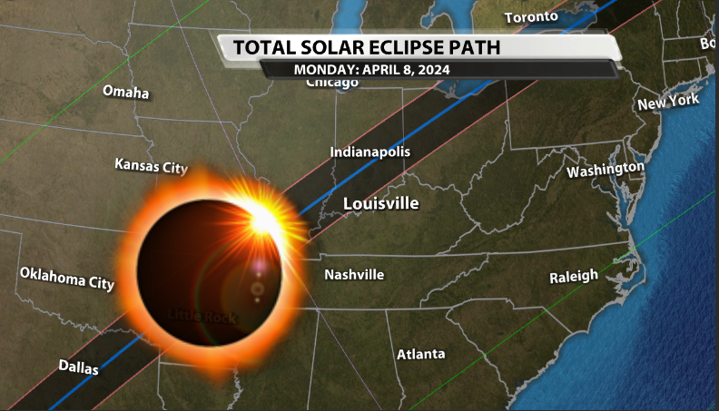 One Year Away From the 2024 Solar Eclipse | Weather Blog | wdrb.com
