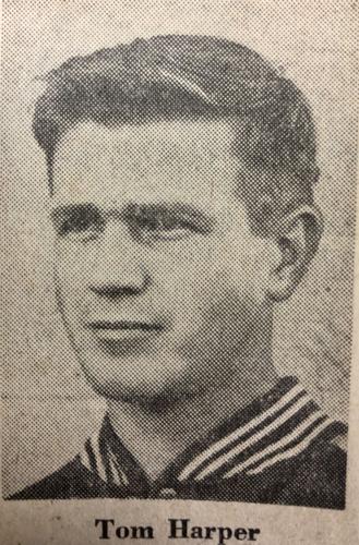 Manual football coach Tom Harper