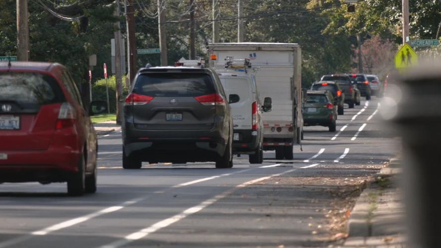 Lexington Road diet traffic issues 10-26-21