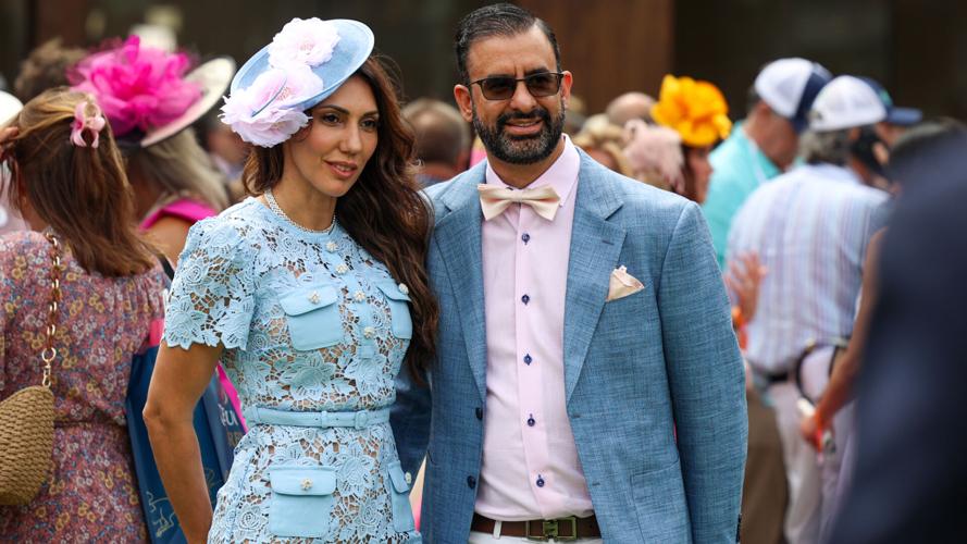 Fans on Kentucky Oaks Day 2025