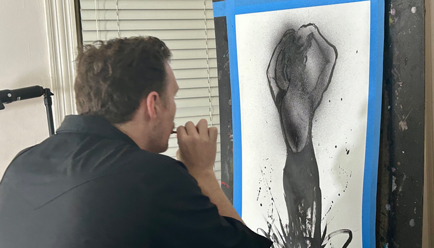 Grant Goodwine looks at painting