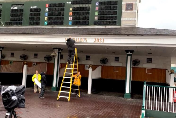 MANDALOUN SIGN POSTED AT CHURCHILL DOWNS 2-22-2022.jpg